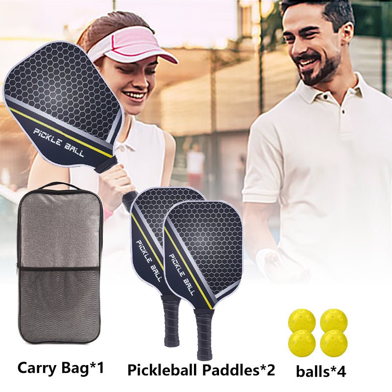 Powkiddy 12mm Pickleball Paddles ｜ Carbon Fiber material