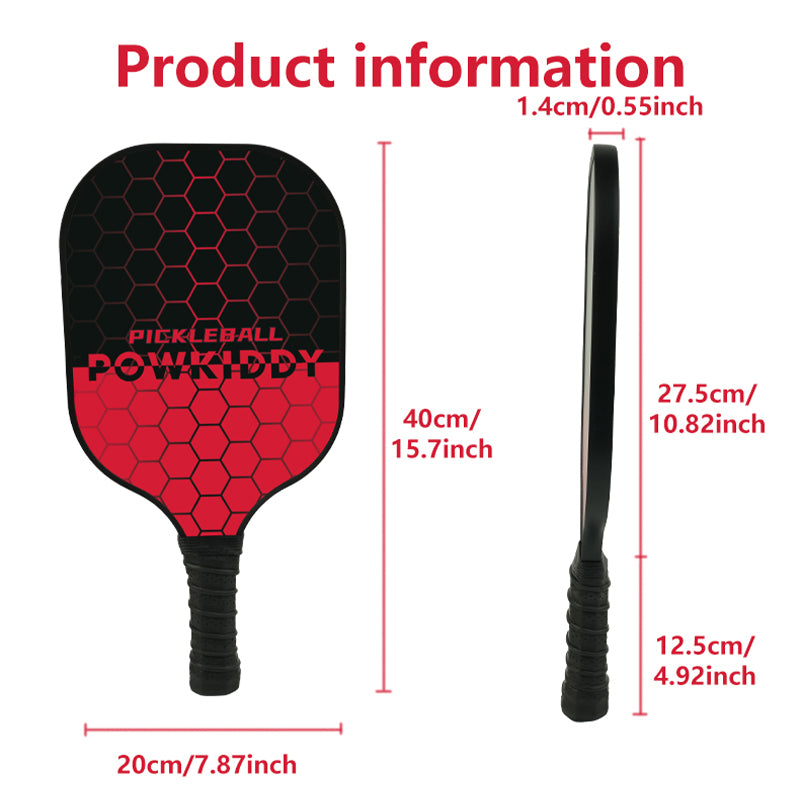 Powkiddy Pickleball Paddles|Glass fibre